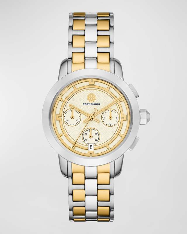 The Tory Chronograph Watch - Two-Tone Stainless Steel