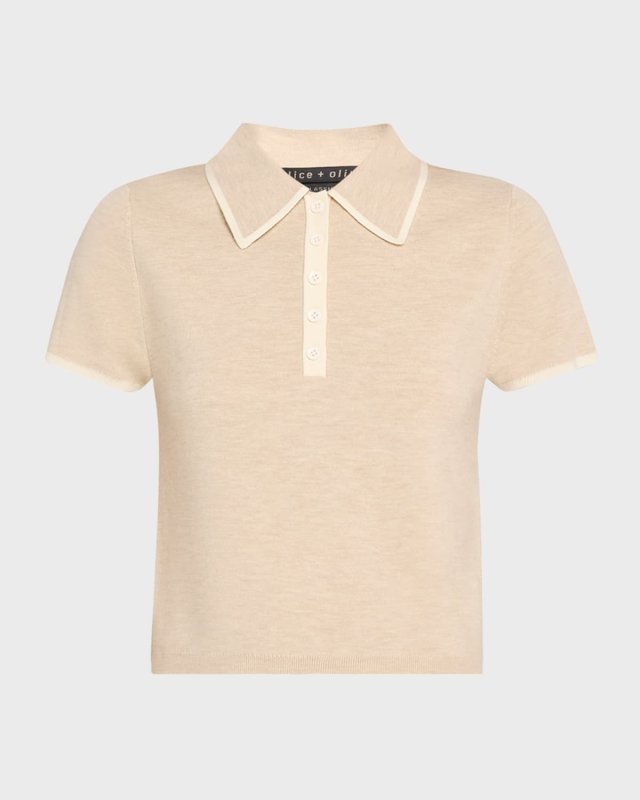 Meda Wool Polo Sweat