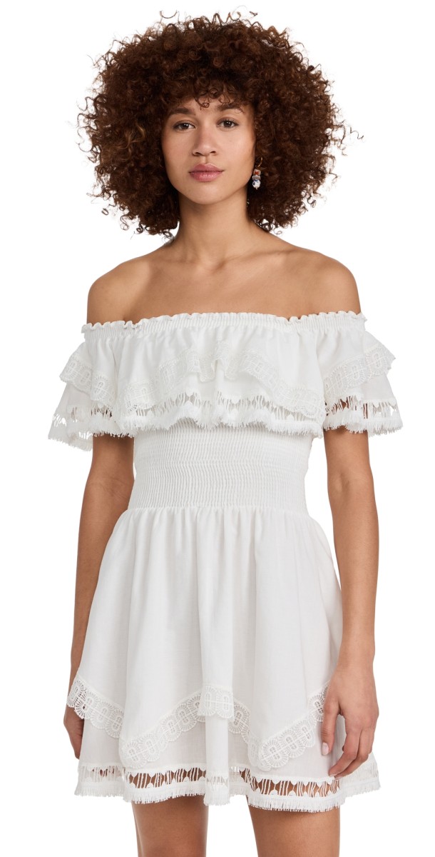 Peixoto Wyatt Dress White