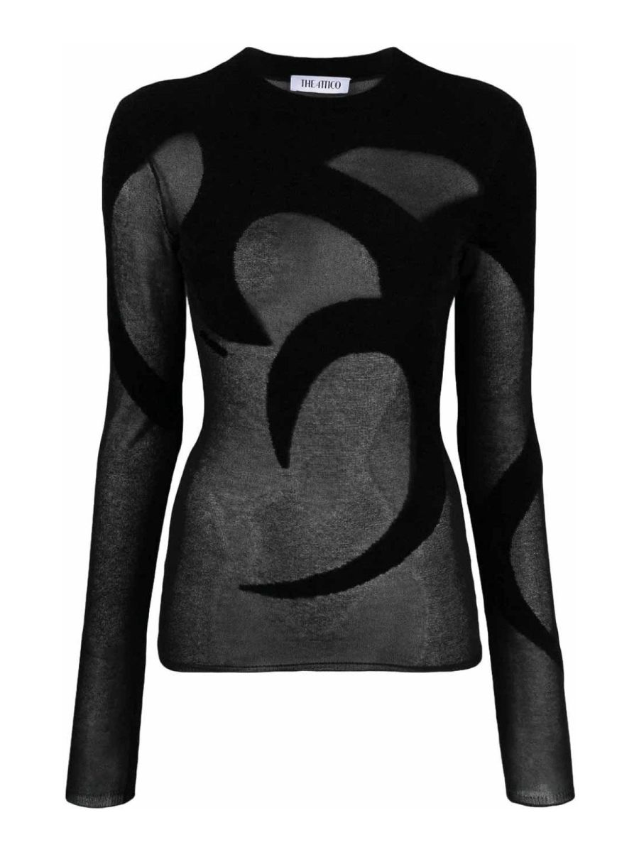 The Attico Top - Noir