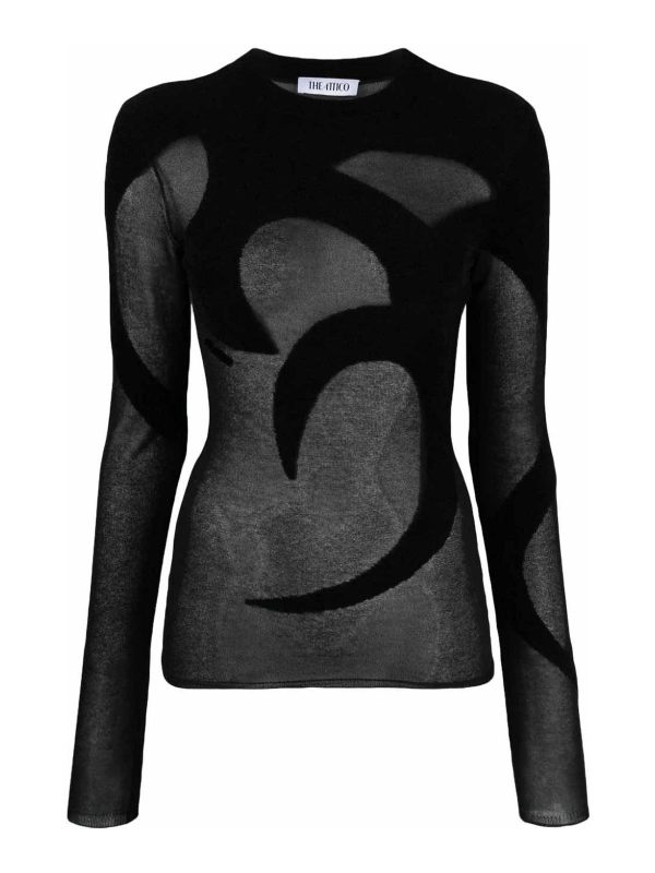 The Attico Top - Noir