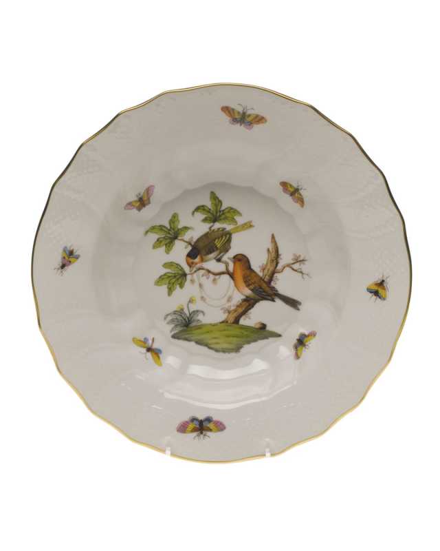Rothschild Bird Motif 10 Rim Soup Bowl
