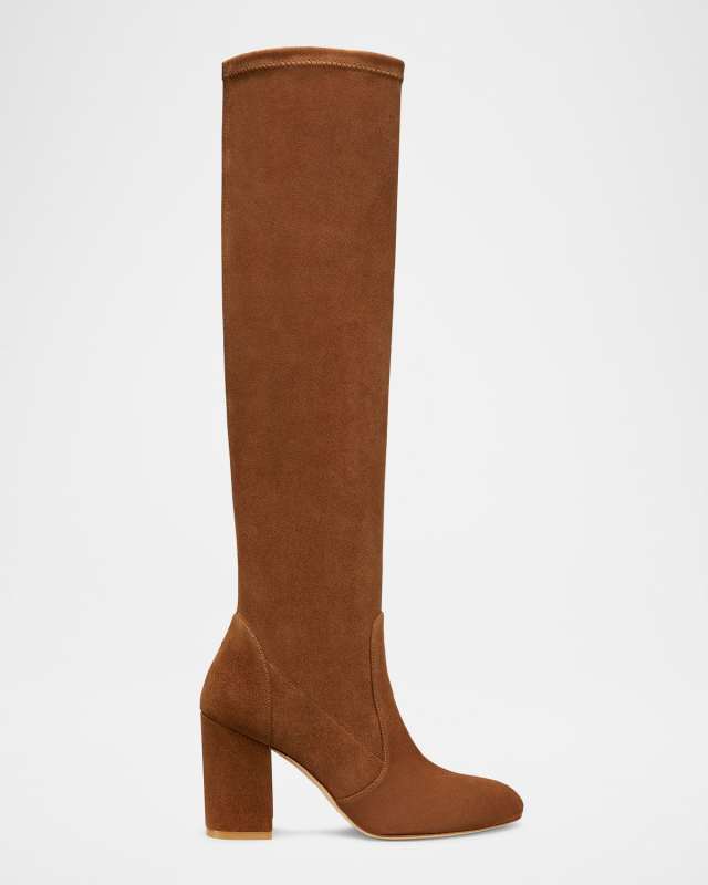 Yuliana Suede Knee Boots