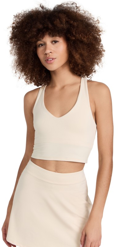 Reformation Active Kylen Ecostretch Tank Almond