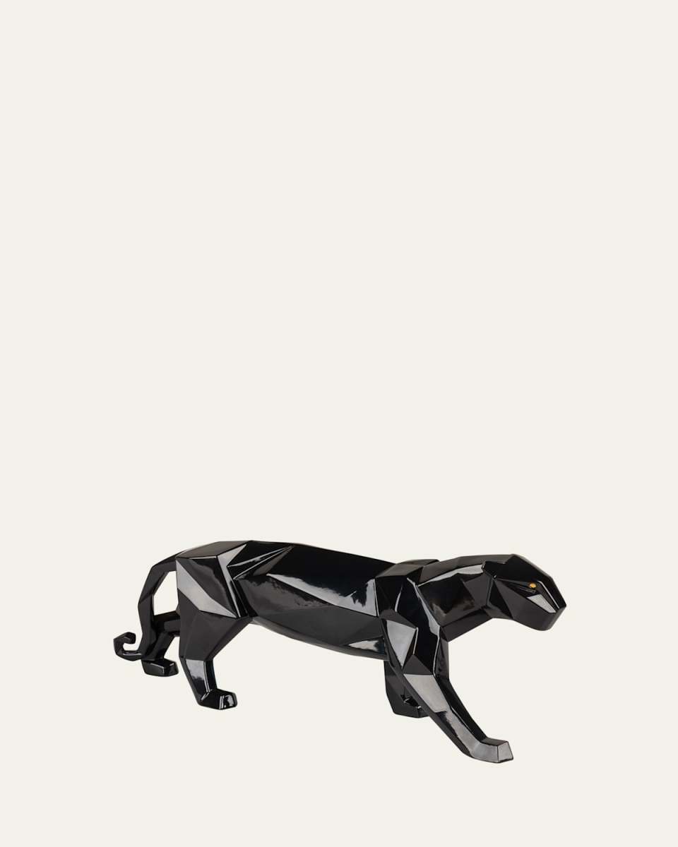 Origami Black Panther Sculpture