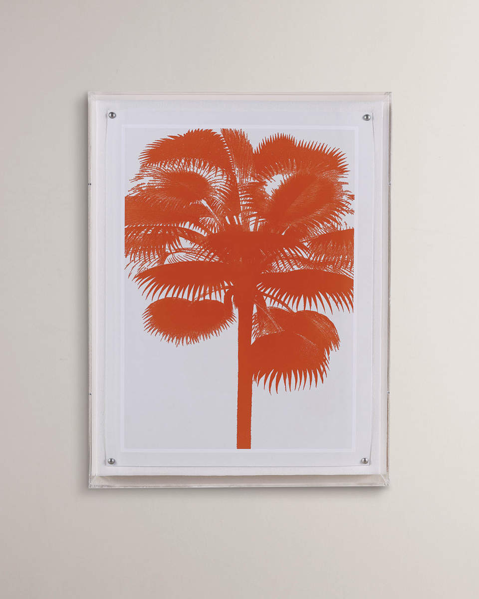 Orange Palms Giclee
