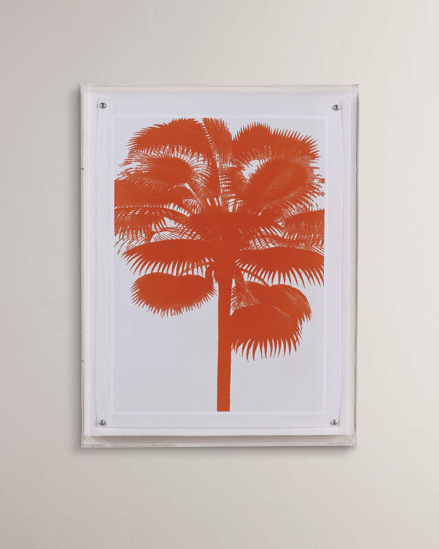 Orange Palms Giclee