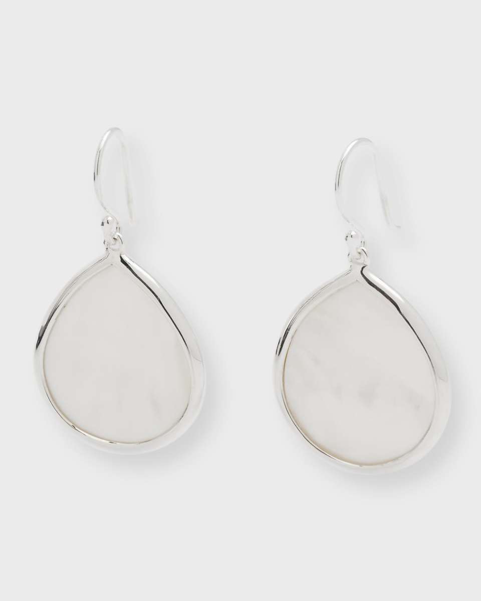 Small Teardrop Earrings in Sterling Silver