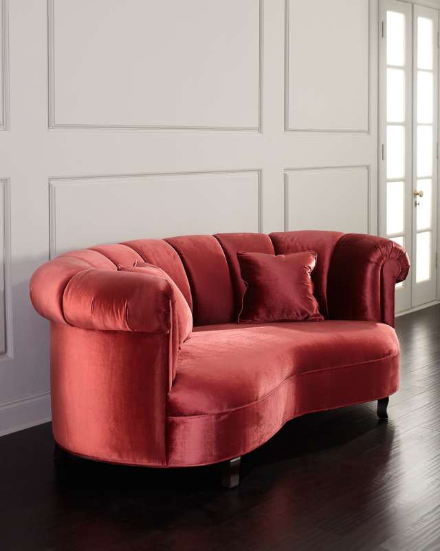 Aubrey Channel Tufted Sofa,