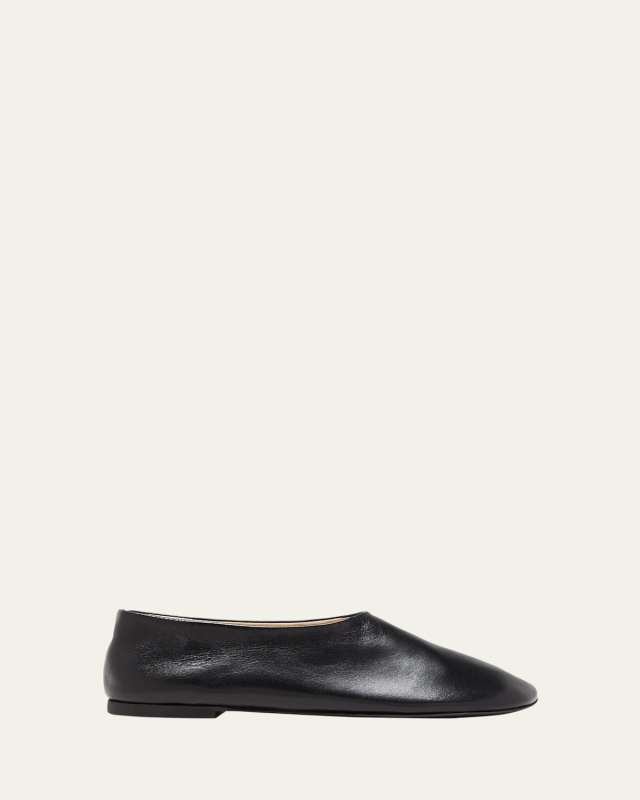 Glove Leather Ballerina Flats