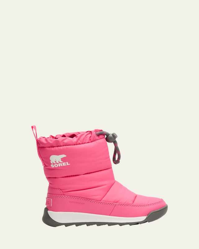 Kid's Whitney II Waterproof Puffy Nylon Winter Boots, Toddlers/Kids