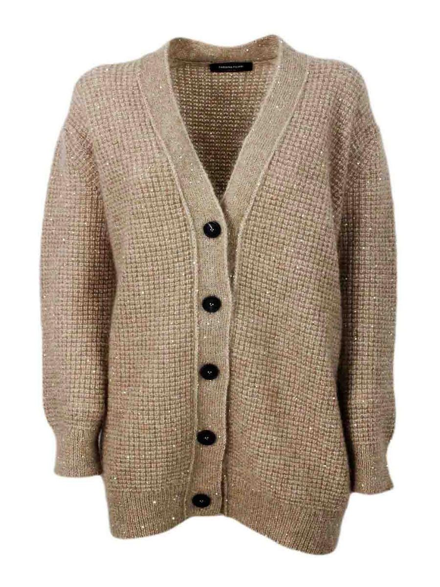 Fabiana Filippi Pull Col Rond - Beige