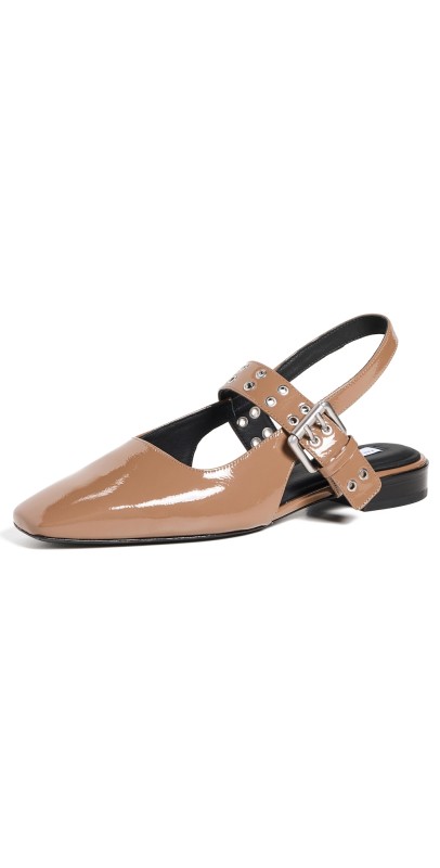 rag & bone Astra Slingback Flats Taupept