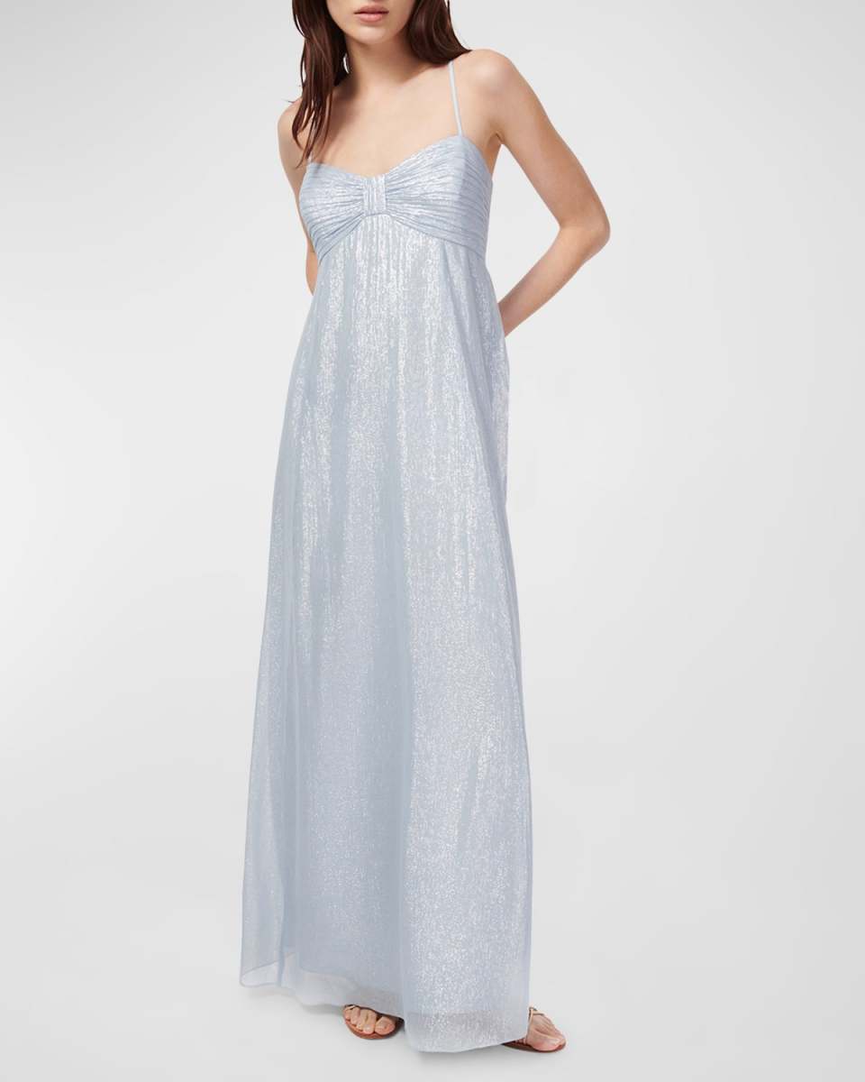 Marceline Floral Silk Midi Slip Dress