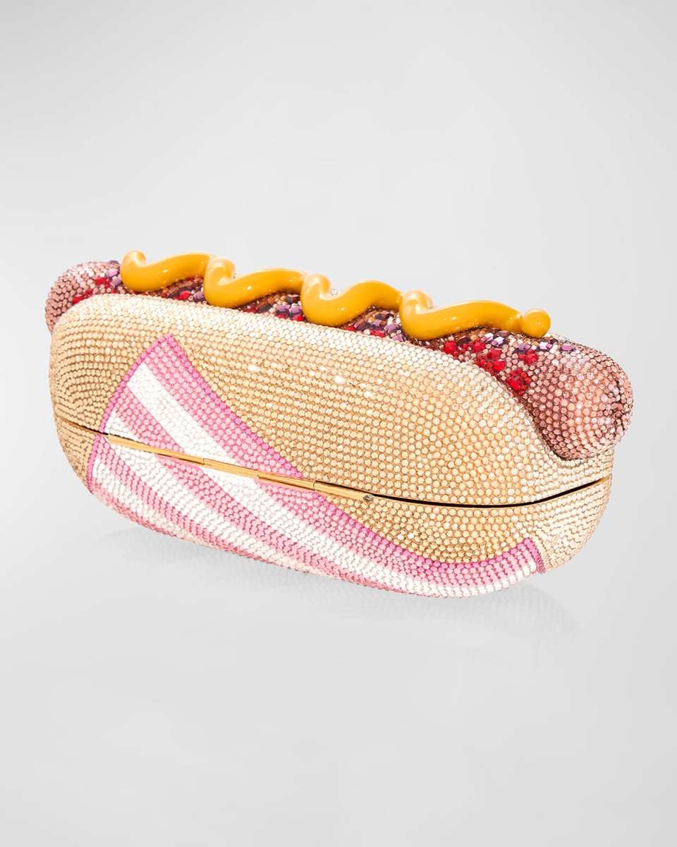 Hot Dog Crystal Minaudiere
