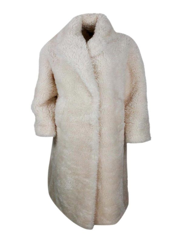 Armani Exchange Manteau Court - Crème