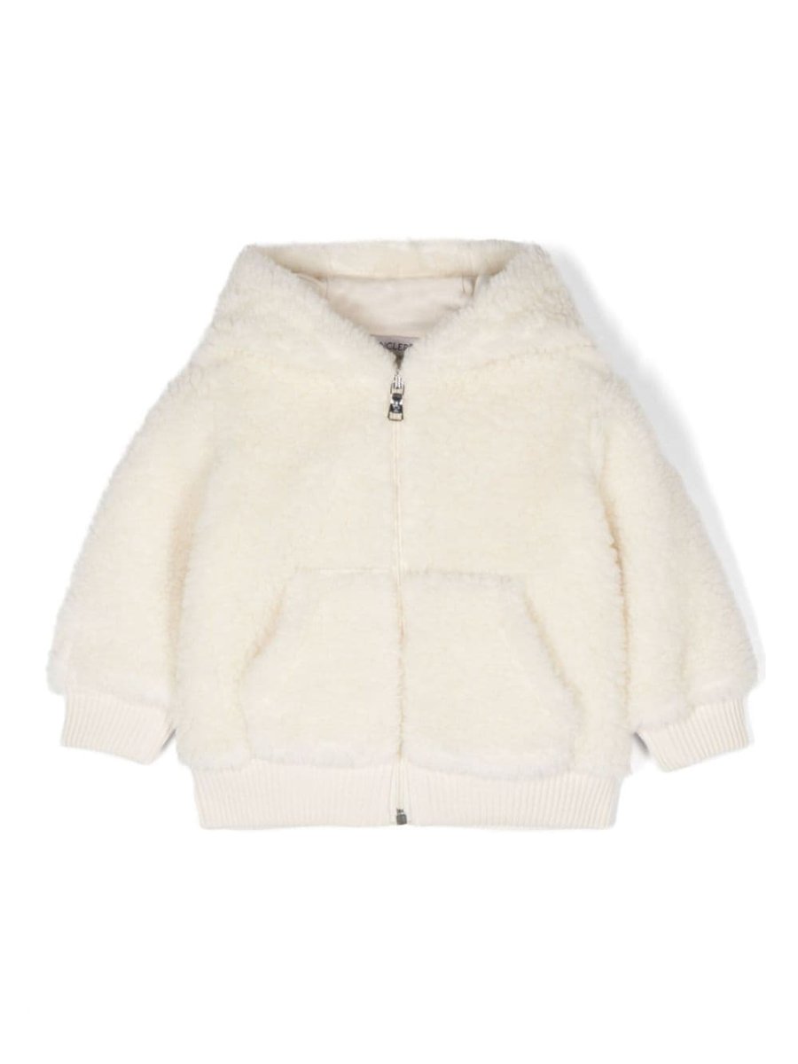 logo-embroidered jacke