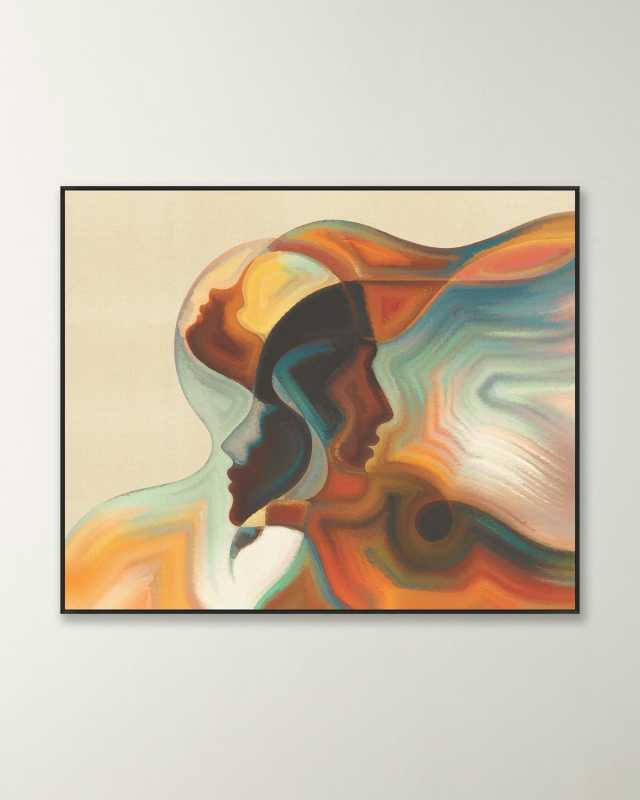 "Faces In The Crowd" Giclee Art