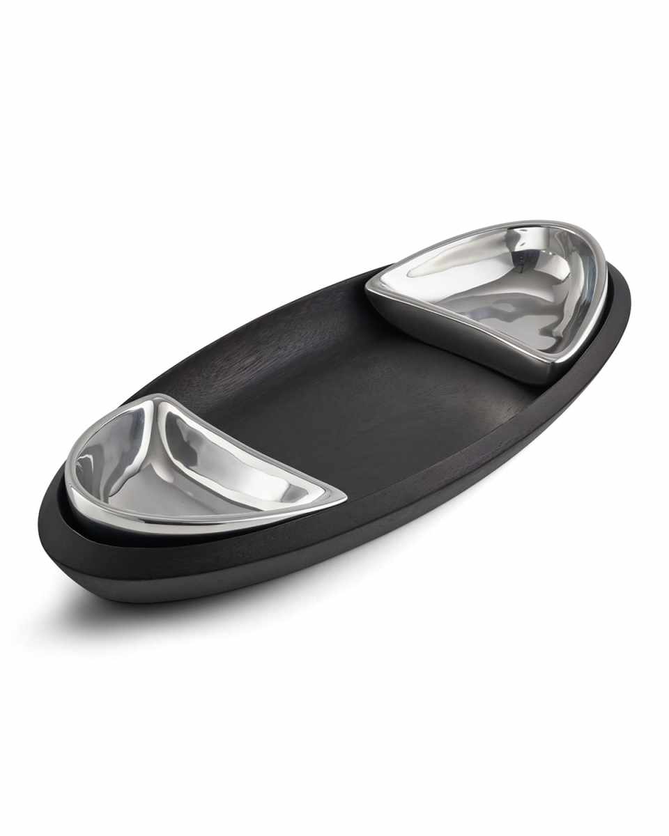 Noir Condiment Tray