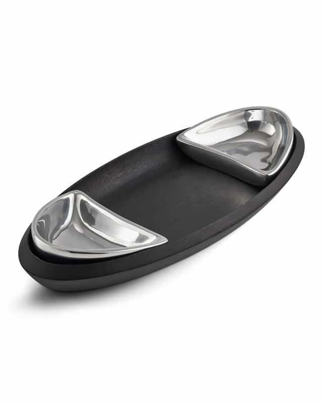 Noir Condiment Tray