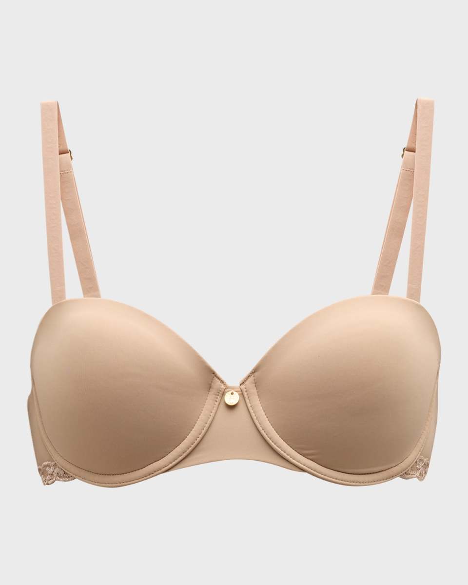 Pure Luxe Strapless Contour Underwire Bra