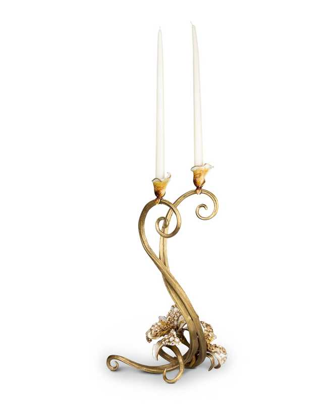 Orchid Double Candlestick