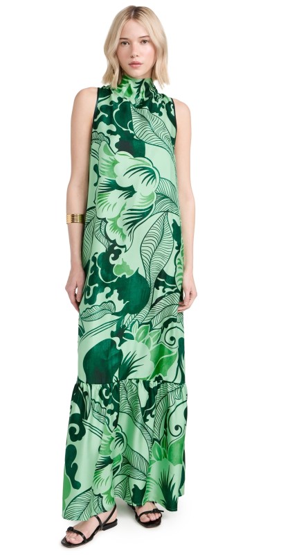 F. R.S For Restless Sleepers Edilogo Dress Green