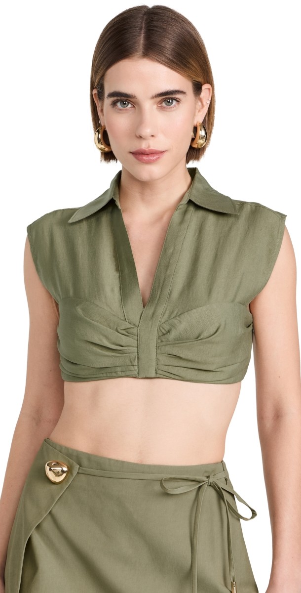 Cult Gaia Janette Top Tea