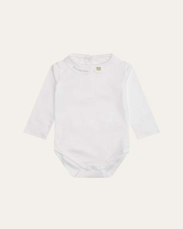 Girl's Home Sweet Home Embroidered Bodysuit, Size 3M-24M