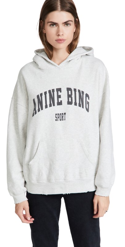ANINE BING Harvey Sweatshirt Grey Melange