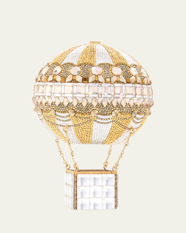 Rozier Crystal Hot Air Balloon Minaudiere