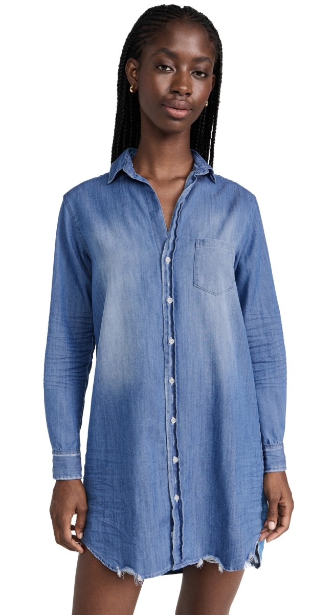 Frank & Eileen Mary Dress Distressed Vintage Wash