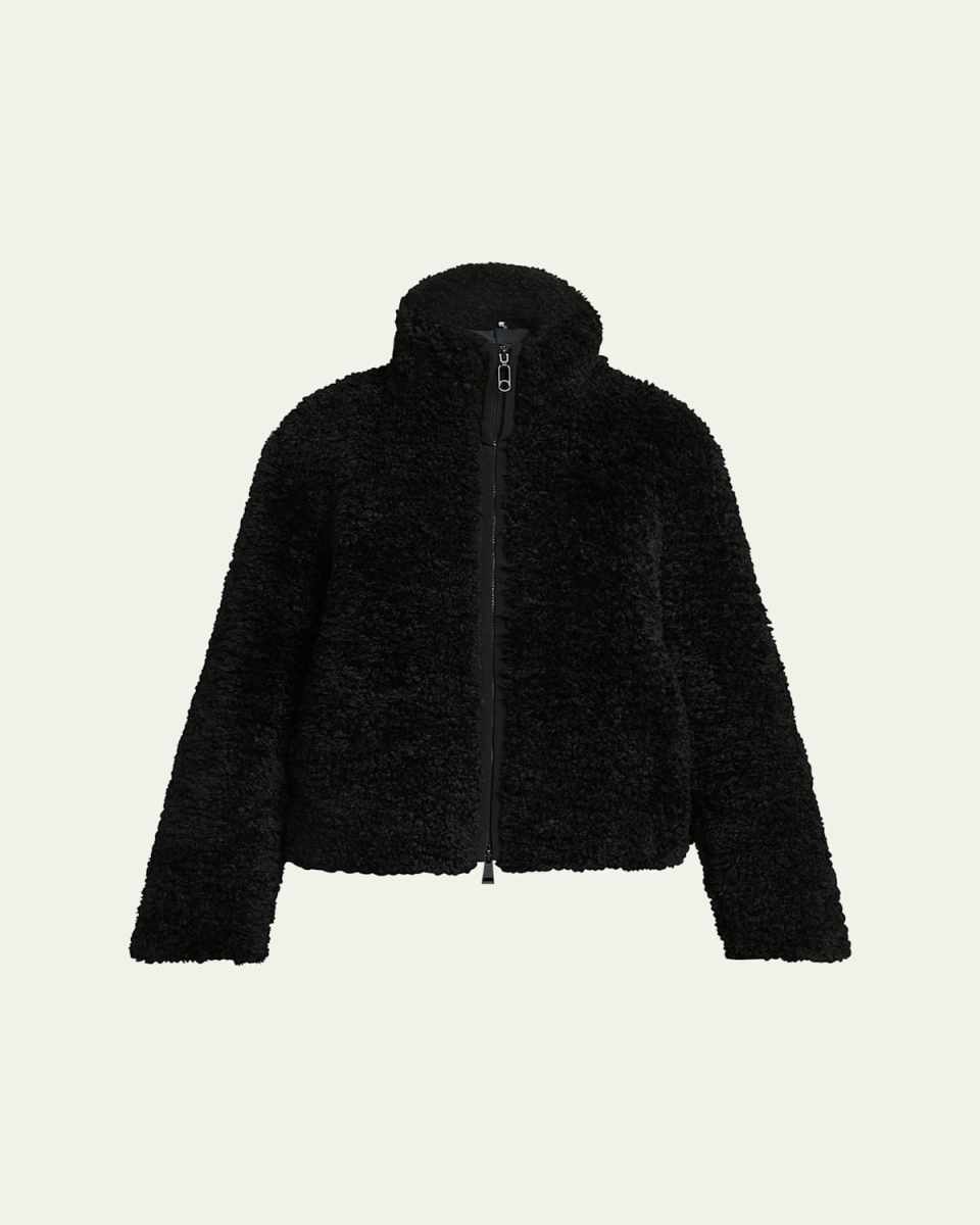Bridoire Teddy Bomber Jacket