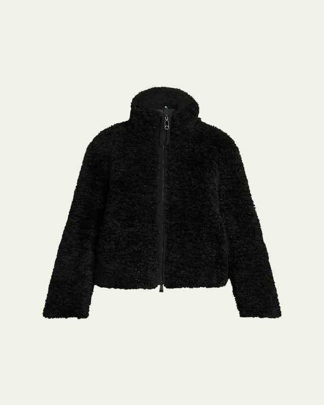 Bridoire Teddy Bomber Jacket