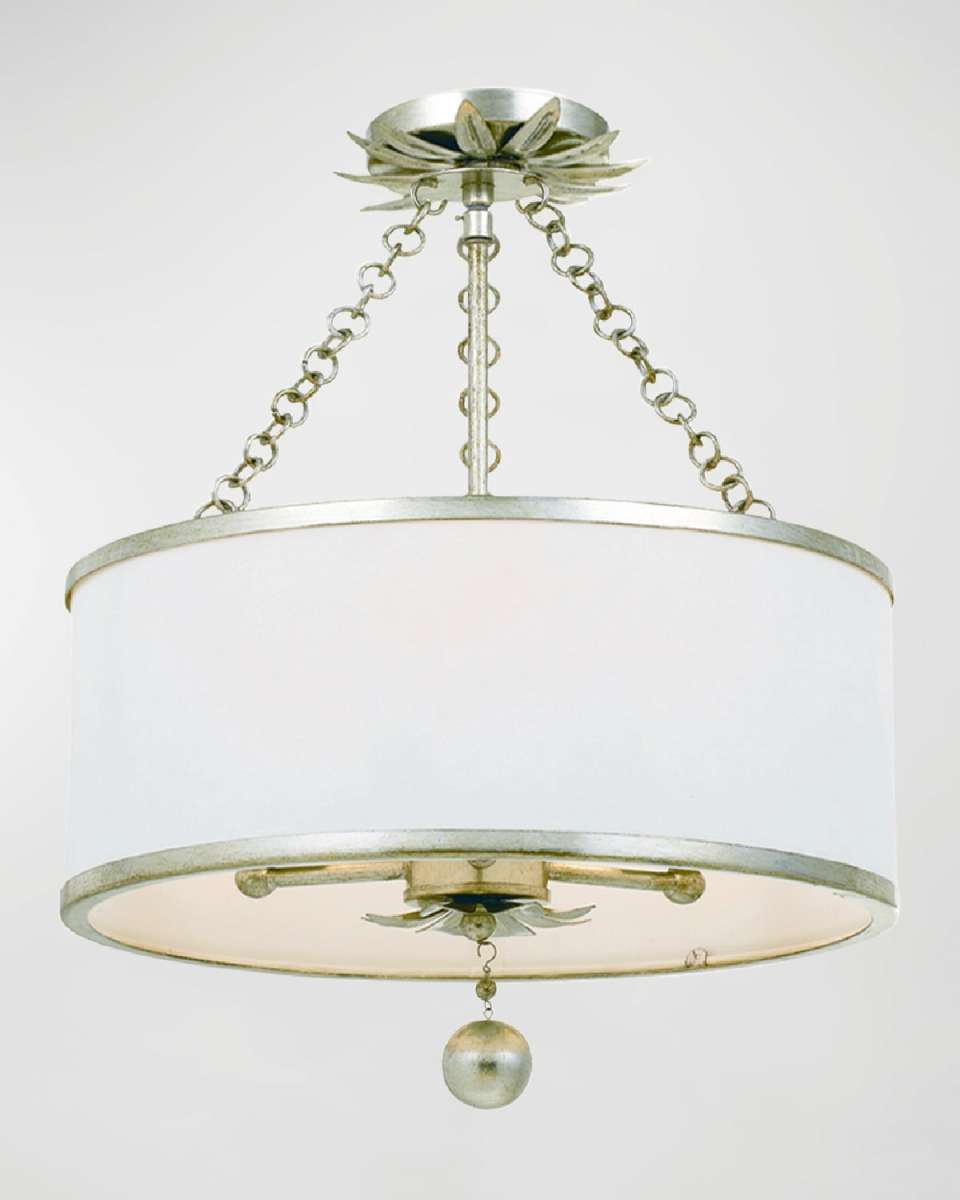 Broche 3-Light Antique Chandelier