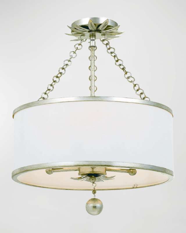 Broche 3-Light Antique Chandelier