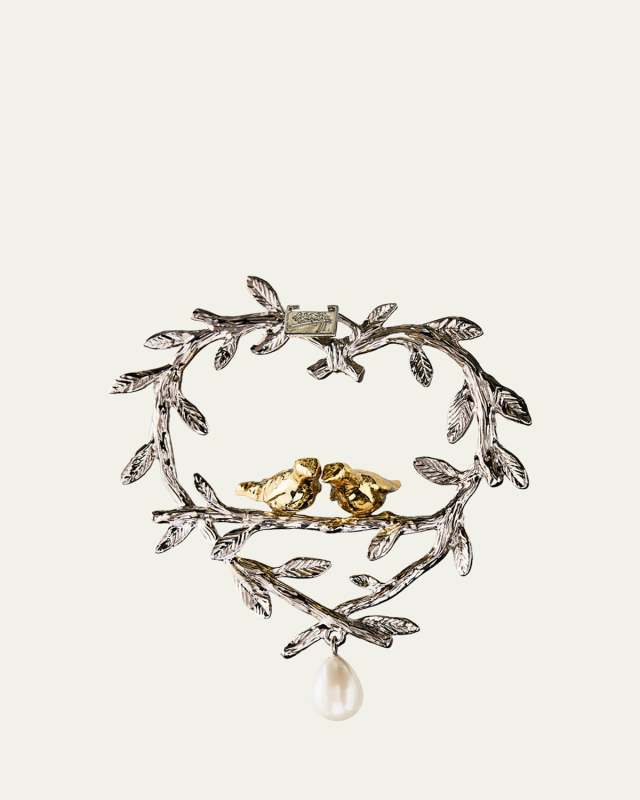 Two Turtle Doves Christmas Ornament