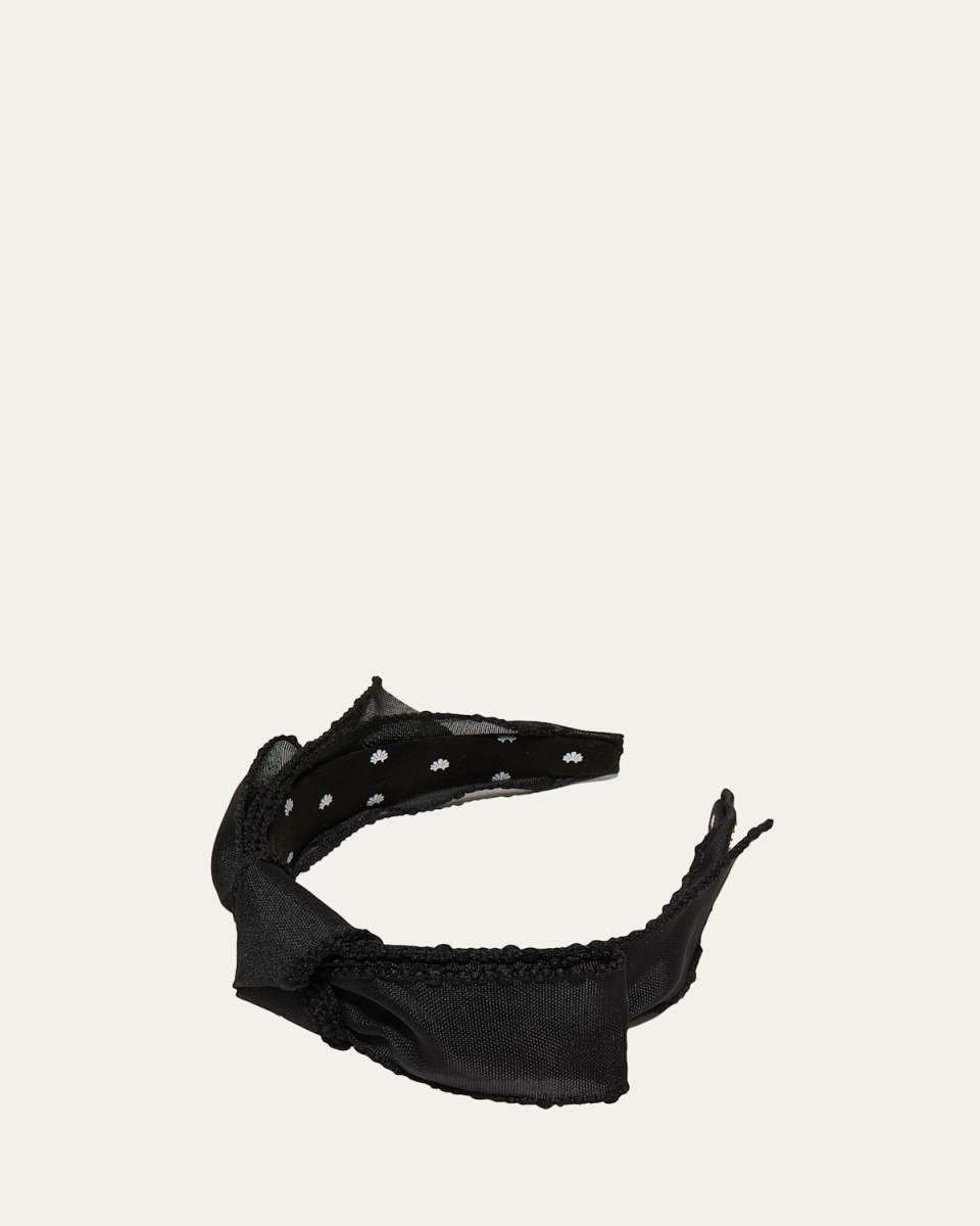 Shirley Sheer Bow Headband