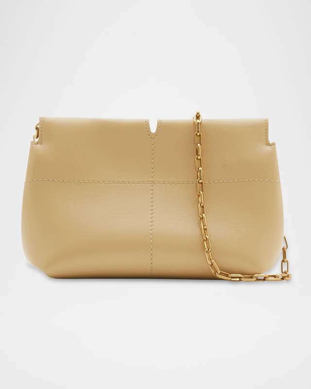 Snip Small Leather Clutch Bag