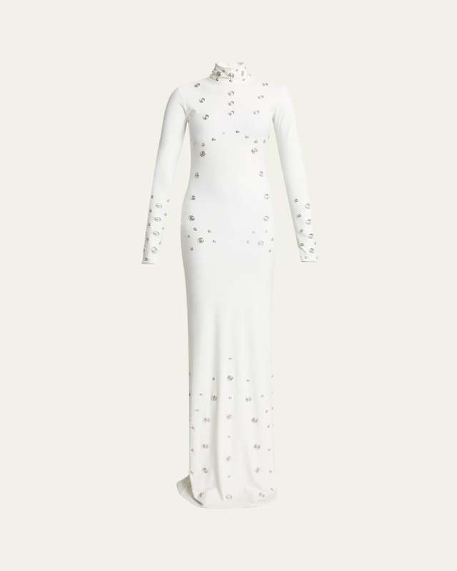 Long Sleeve Snaps Dress