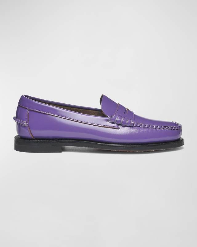 Classic Dan Leather Penny Loafers