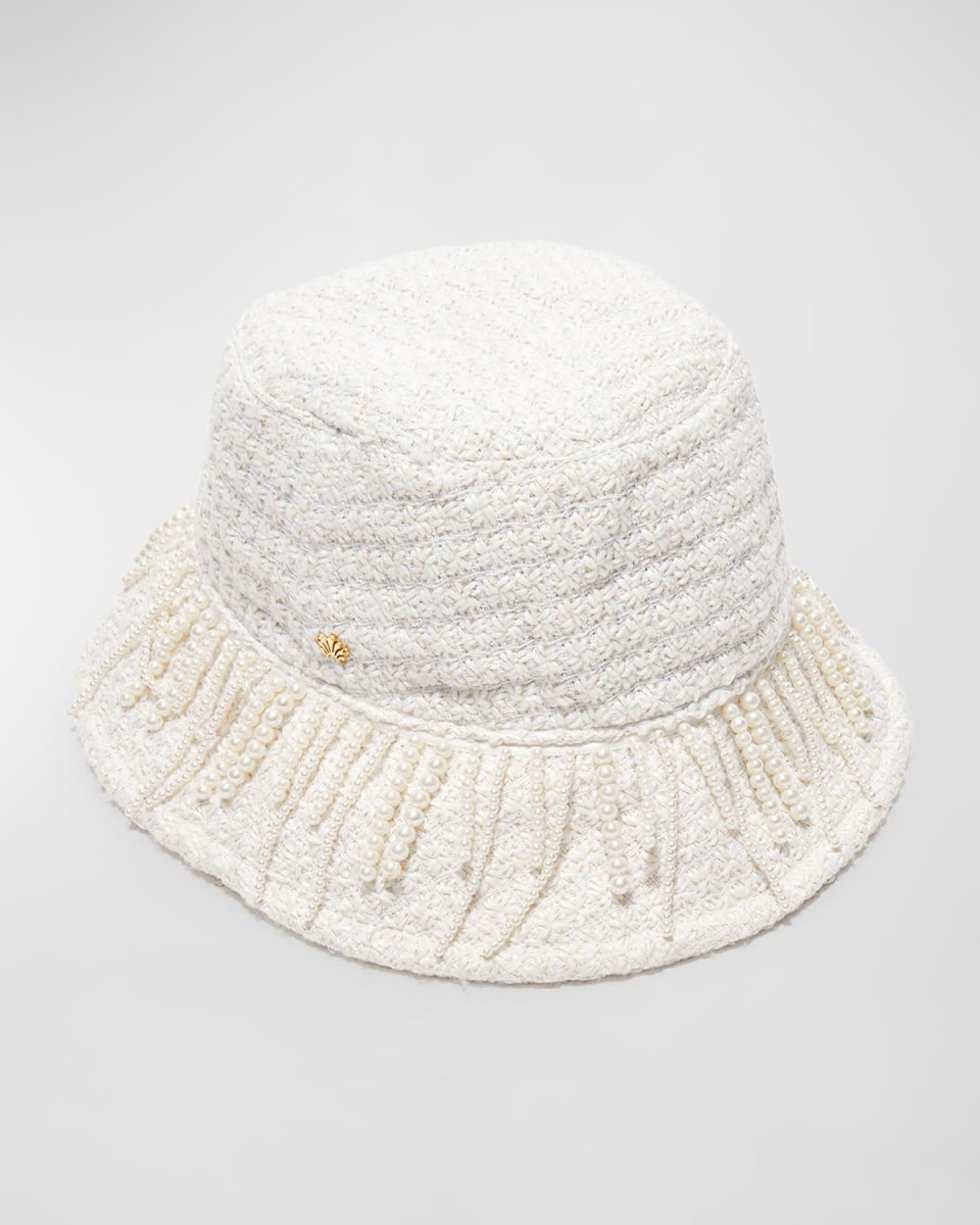 Pearly Tweed Bucket Hat