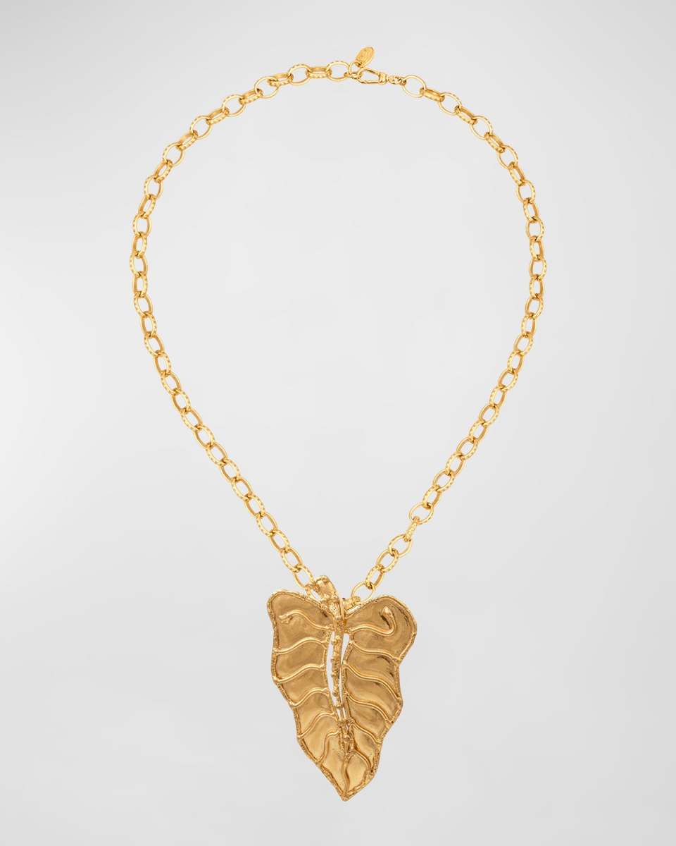 Leaf Pendant Necklace