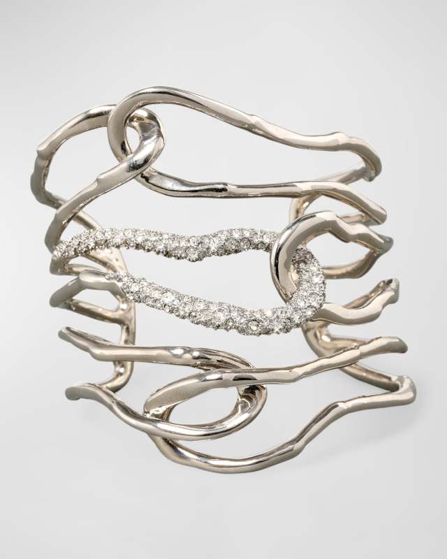 Solanales Large Twisted Cuff