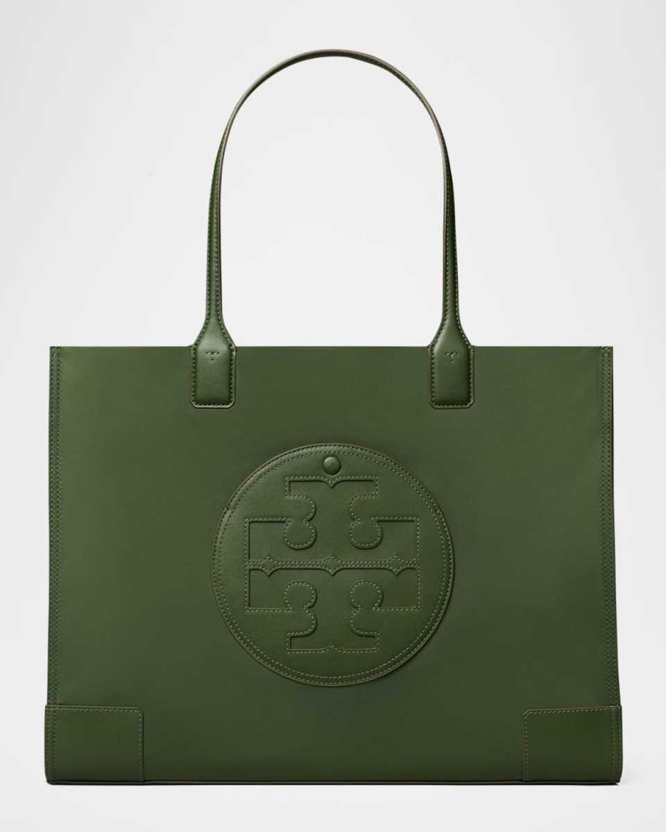 Ella Logo Recycled Nylon Tote Bag