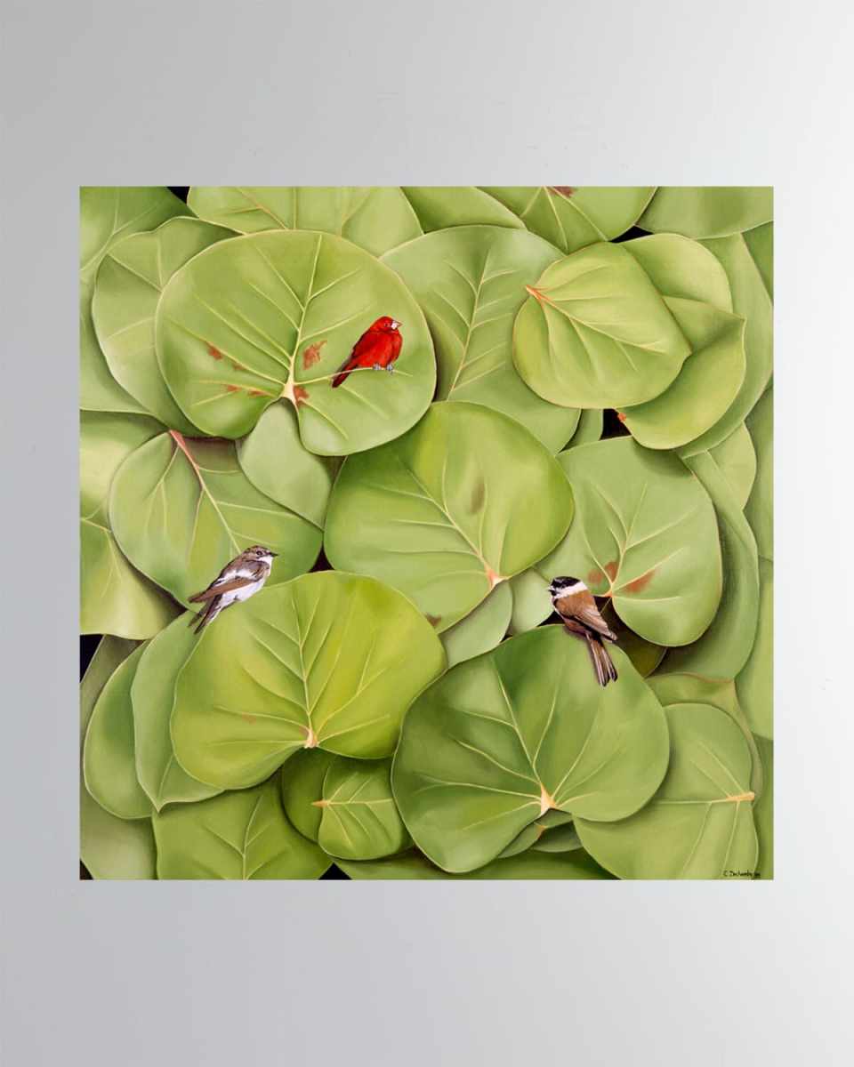 "Les Jardins du Triomphe" Fine Art Print