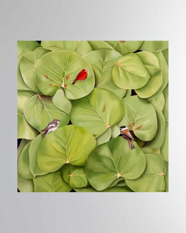 "Les Jardins du Triomphe" Fine Art Print
