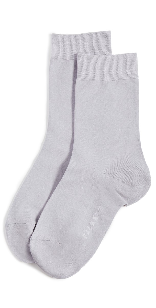 Falke Cotton Touch Ankle Socks White