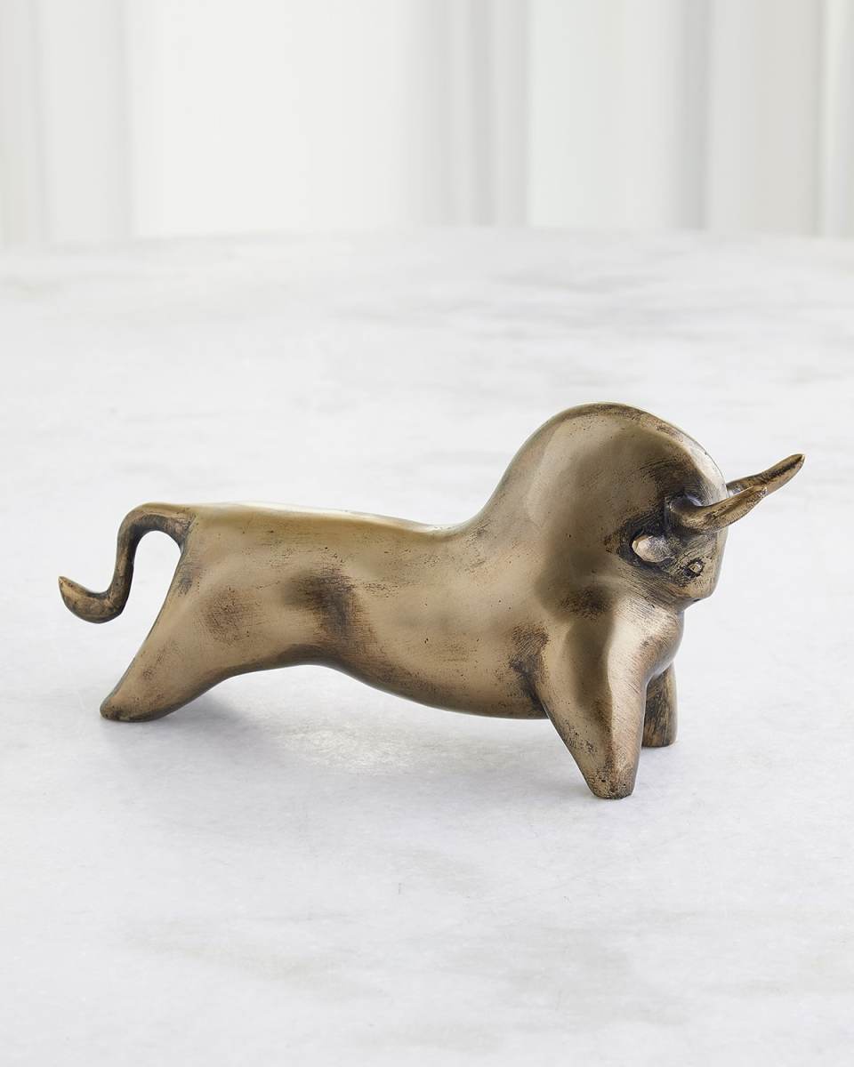 Sampson Bull Sculpture