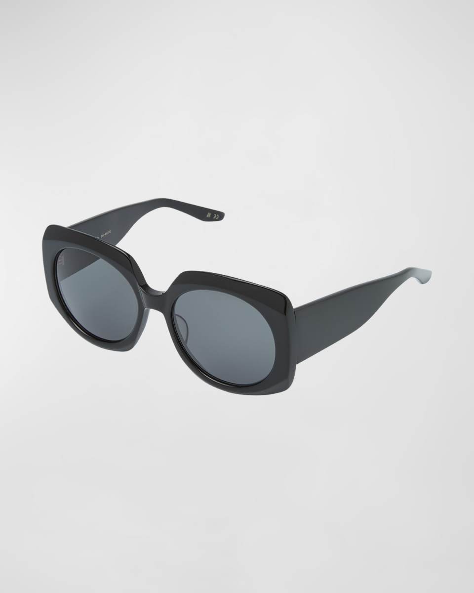 x Sarah Hoover Delia Acetate Square Sunglasses